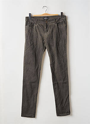 Pantalon slim vert MADONNA femme