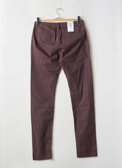 Pantalon chino violet TOM TAILOR homme