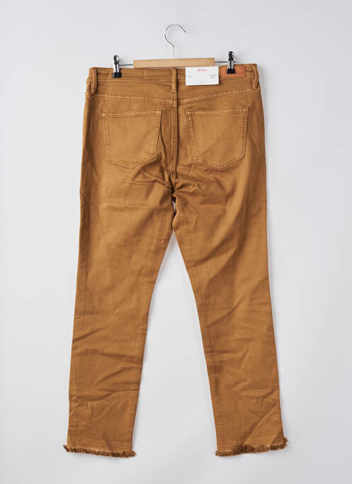 Pantalon droit marron S.OLIVER pour femme