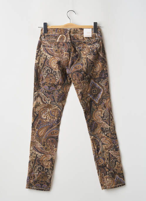 Pantalon droit marron PLEASE pour femme