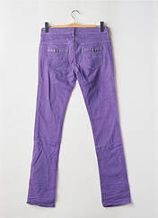 Pantalon slim violet BROADWAY pour femme seconde vue