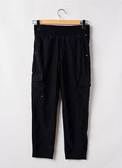 Pantalon cargo noir STREET ONE pour femme seconde vue