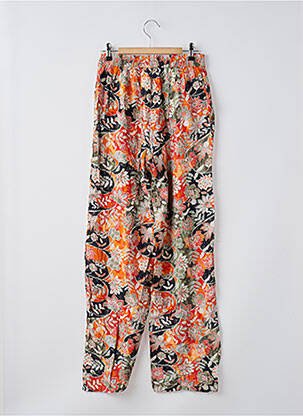 Pantalon droit orange VERO MODA femme