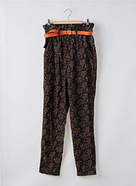Pantalon chino noir KOCCA femme