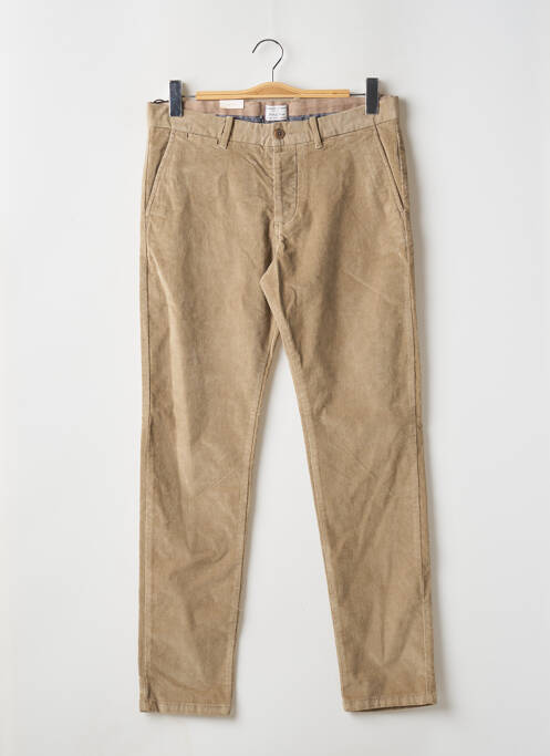 Pantalon chino marron JACK & JONES pour homme