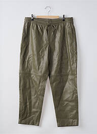 Pantalon chino vert MANGO femme