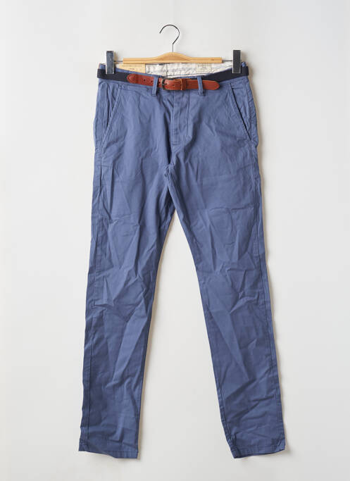 Pantalon chino bleu SELECTED pour homme