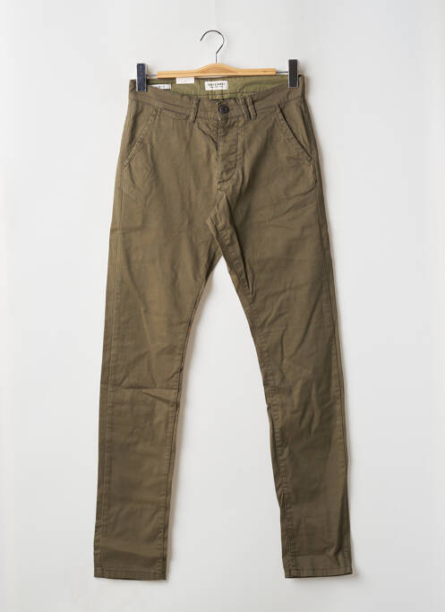 Pantalon chino vert JACK & JONES pour homme