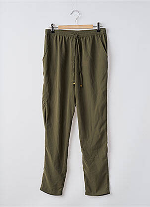 Pantalon 7/8 vert ONLY pour femme