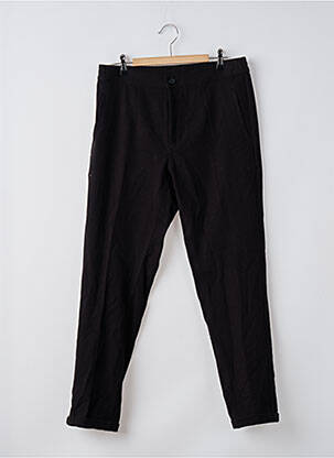 Pantalon slim noir SHINE homme