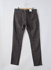 Pantalon chino gris SELECTED pour homme seconde vue