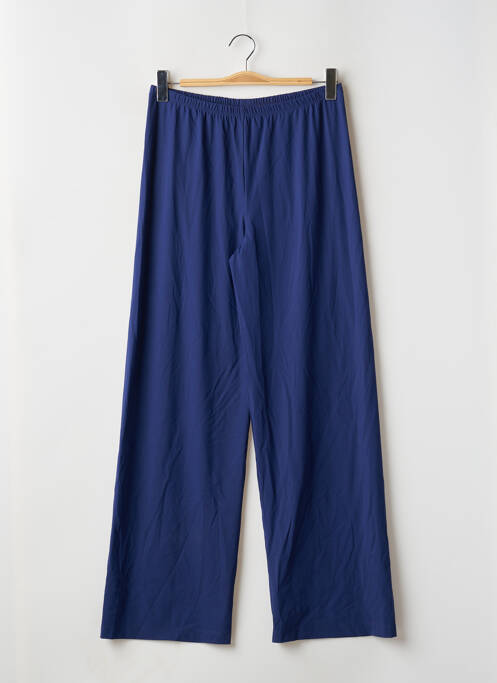 Pantalon large bleu LI Q pour femme