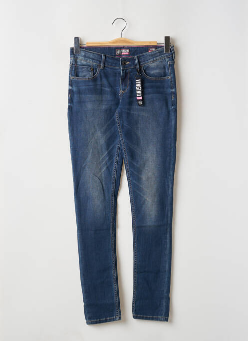 Jeans skinny bleu VINGINO pour fille