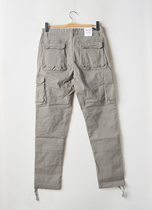 Pantalon cargo gris SHINE pour homme