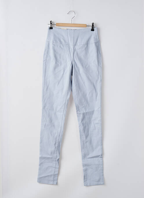 Pantalon slim bleu PIECES pour femme