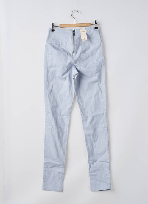 Pantalon slim bleu PIECES pour femme