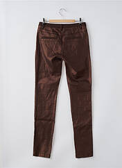 Pantalon slim marron EDC pour femme seconde vue