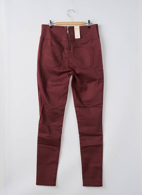 Jegging marron PIECES pour femme