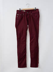 Pantalon slim rouge PEPE pour femme seconde vue