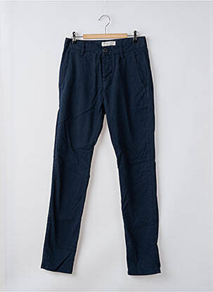 Pantalon slim bleu JACK & JONES homme