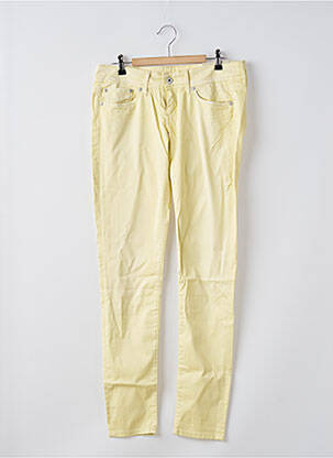 Pantalon slim jaune PEPE femme