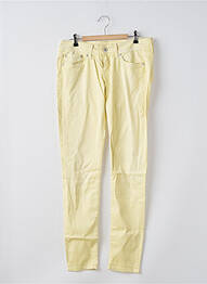Pantalon slim jaune PEPE femme