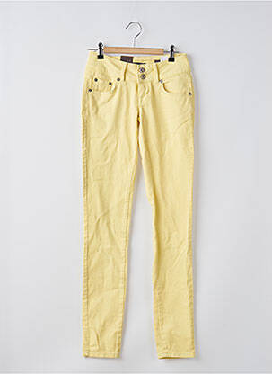 Jeans coupe slim jaune LTB femme