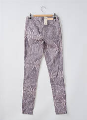 Pantalon slim beige PIECES pour femme seconde vue