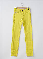 Jegging jaune DIESEL pour femme seconde vue