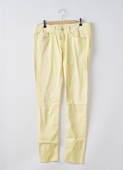 Pantalon slim jaune PEPE pour femme