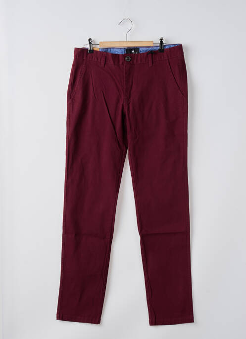 Pantalon chino rouge BRUCE & BUTLER  pour homme