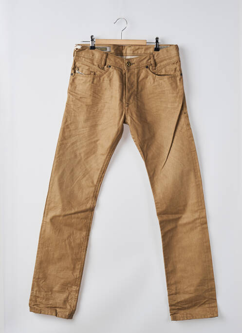 Pantalon droit marron DIESEL pour homme