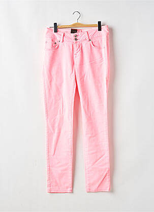 Jeans coupe droite rose LTB femme