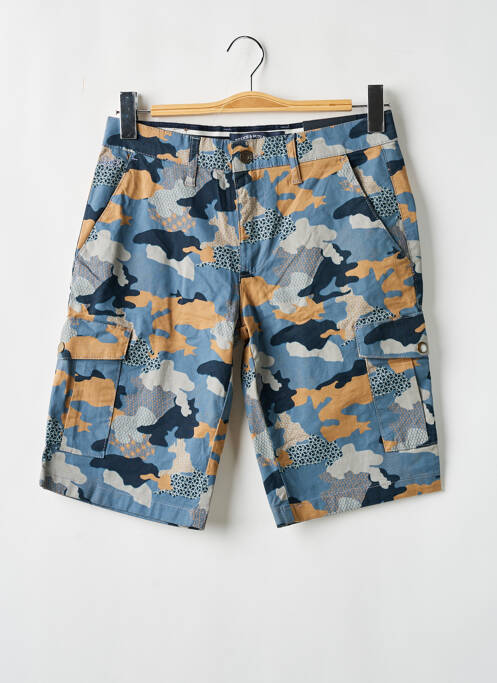 Short bleu BRUCE & BUTLER  pour homme