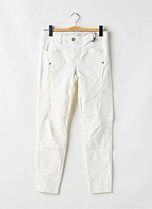 Jeans coupe slim blanc STREET ONE femme