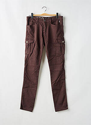 Pantalon cargo rouge DELAHAYE homme
