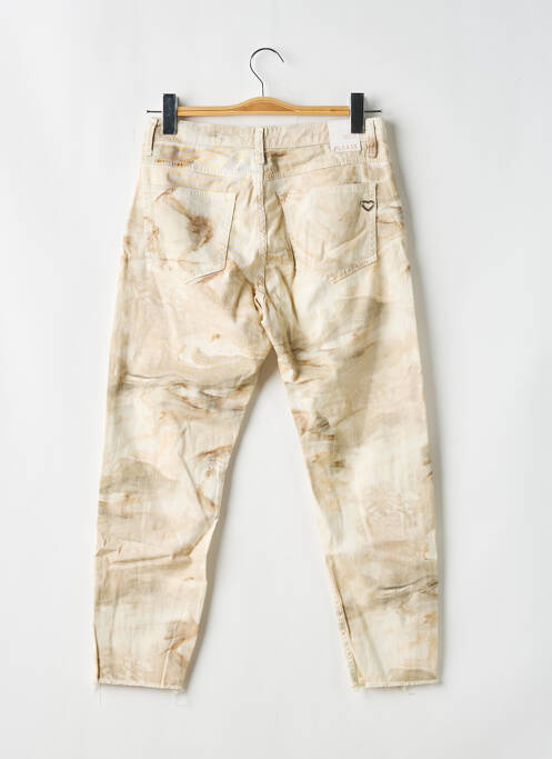 Pantalon slim beige PLEASE pour femme