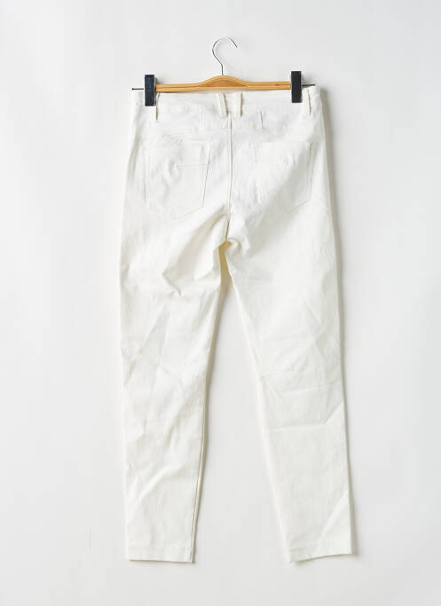 Jeans coupe slim blanc STREET ONE pour femme