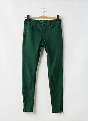 Jeans coupe slim vert ONLY femme