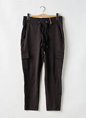 Pantalon cargo noir STREET ONE pour femme seconde vue