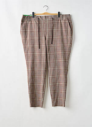 Pantalon droit marron CECIL femme