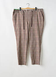 Pantalon droit marron CECIL femme