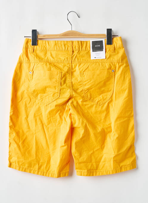 Bermuda jaune STREET ONE pour femme