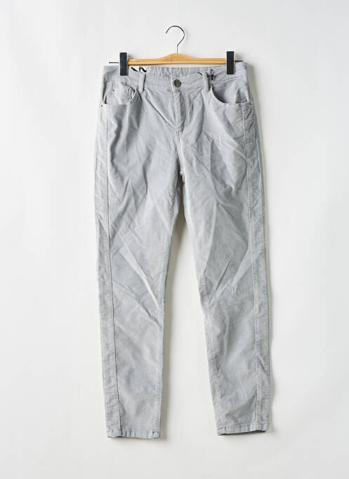 Pantalon slim gris OPUS pour femme