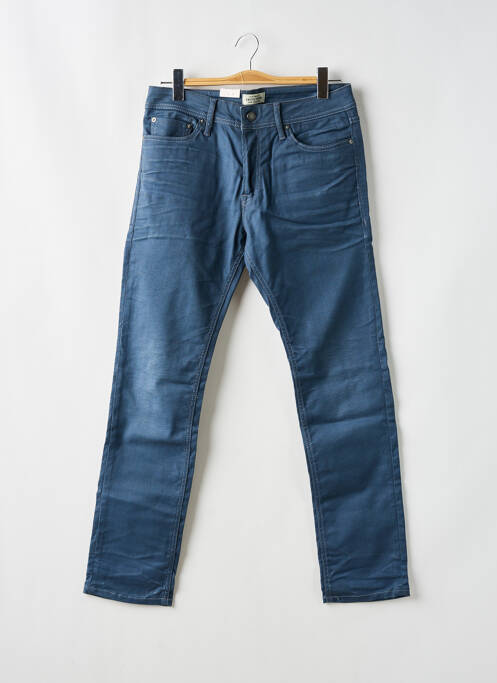 Jeans coupe slim bleu JACK & JONES pour homme