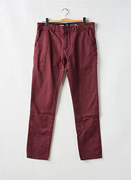 Pantalon chino rouge BRUCE & BUTLER  homme