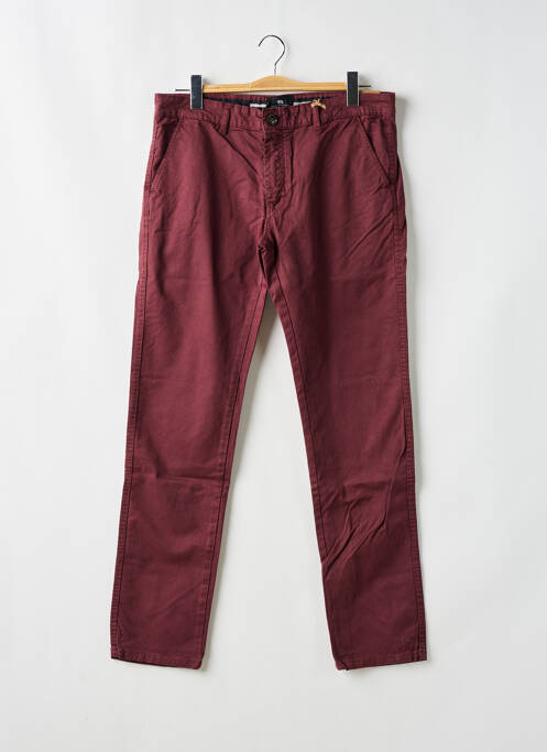 Pantalon chino rouge BRUCE & BUTLER  pour homme