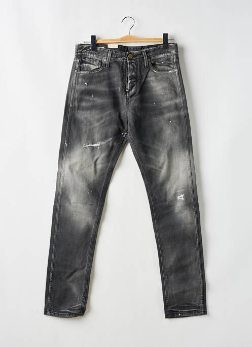 Jeans coupe slim gris JACK & JONES pour homme