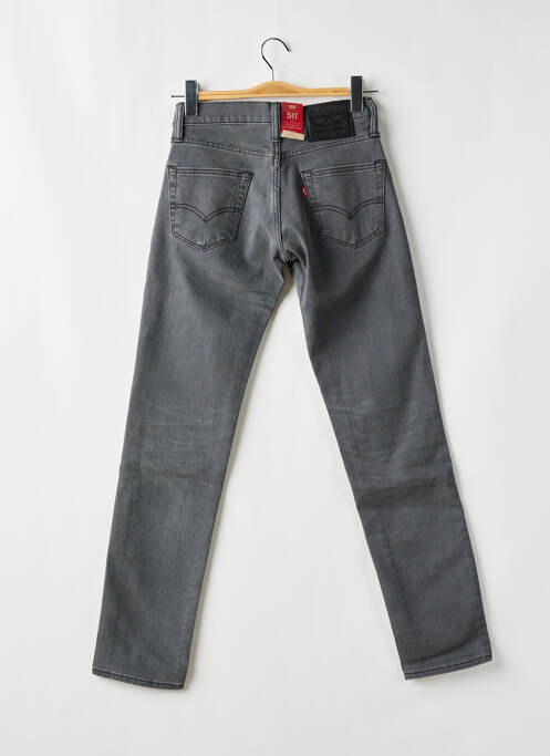 Jeans coupe slim gris LEVIS pour homme