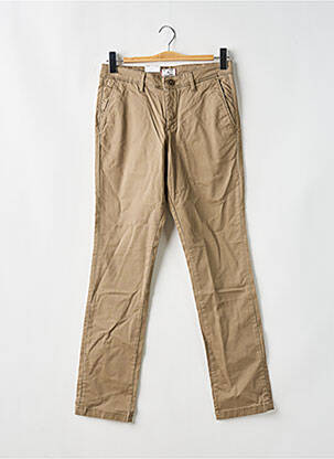 Pantalon chino beige JACK & JONES homme